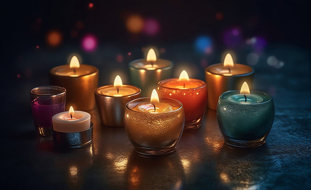 Diwali Festival Candles